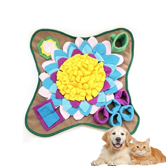 Tapis renifleur pour chien - développe l'instinct naturel