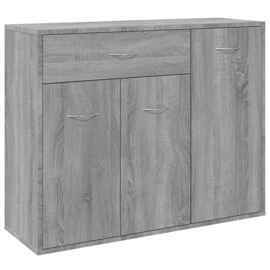 Buffet bahut commode armoire meuble de rangement organisateur cuisine salle de séjour salonsonoma 88 x 30 x 70 cm bois d'ingé