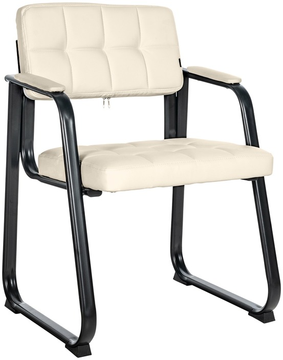 Chaise visiteur canada b simili cuir