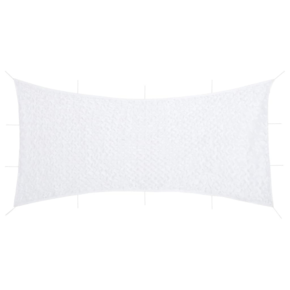 Filet de camouflage avec sac de rangement 833x609 cm blanc