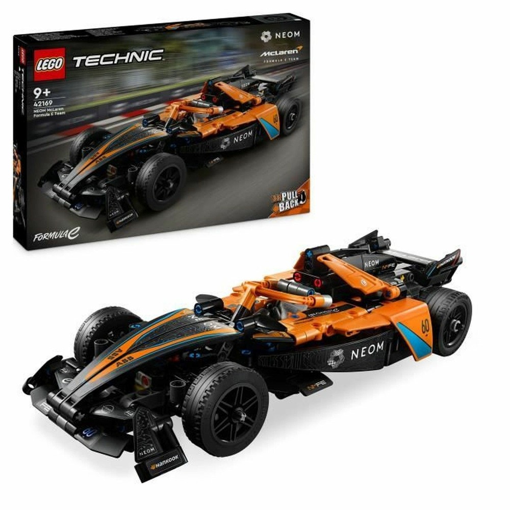 Lego technic neom mclaren formula e race car, jouet de voiture