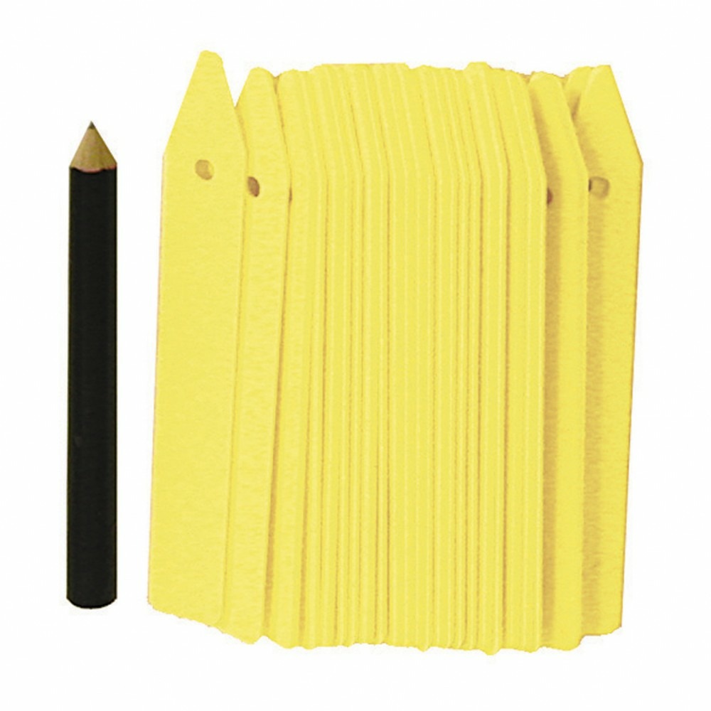 25 étiquettes à suspendre + crayon nortene