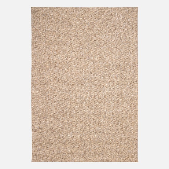 Tapis intérieur bouclette caramel effet chiné