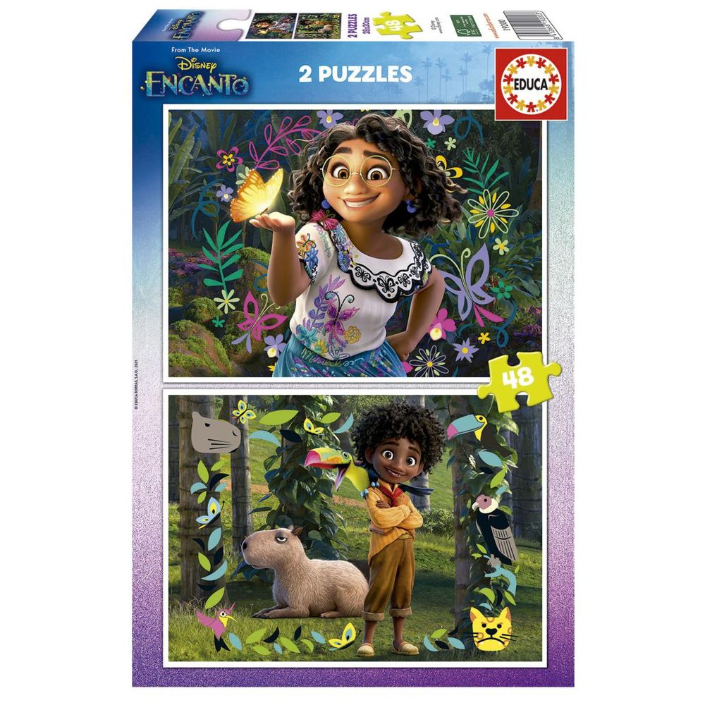 Puzzle 2 x 48 - encanto disney