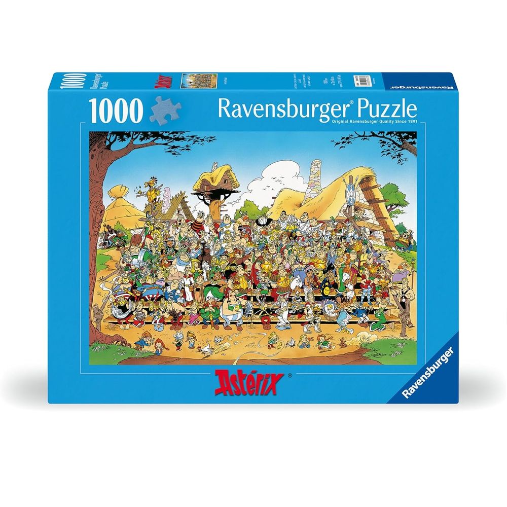 Puzzle photo de famille astérix 1000 pièces