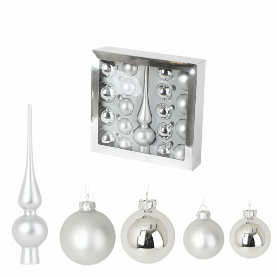 Kit de 19 boules de noel