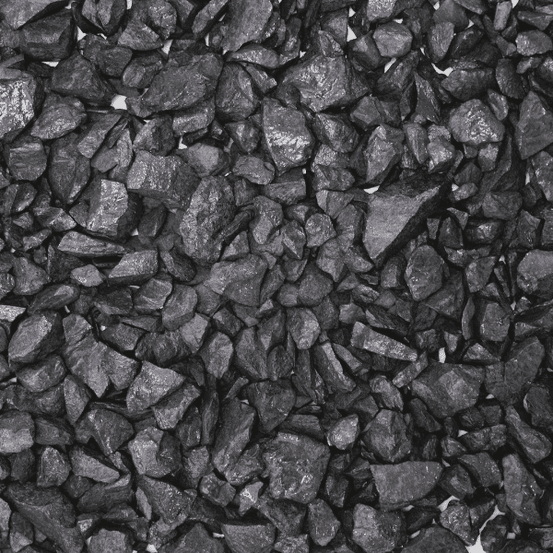 Gravillons concassés noir basalte 4/6 - sac de 25 kg pack 02 sacs +/- 25 kg = 50 kg