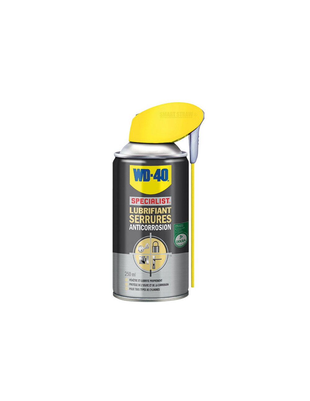 Lubrifiant serrures anti-corrosion pulvérisateur 250 ml - wd40