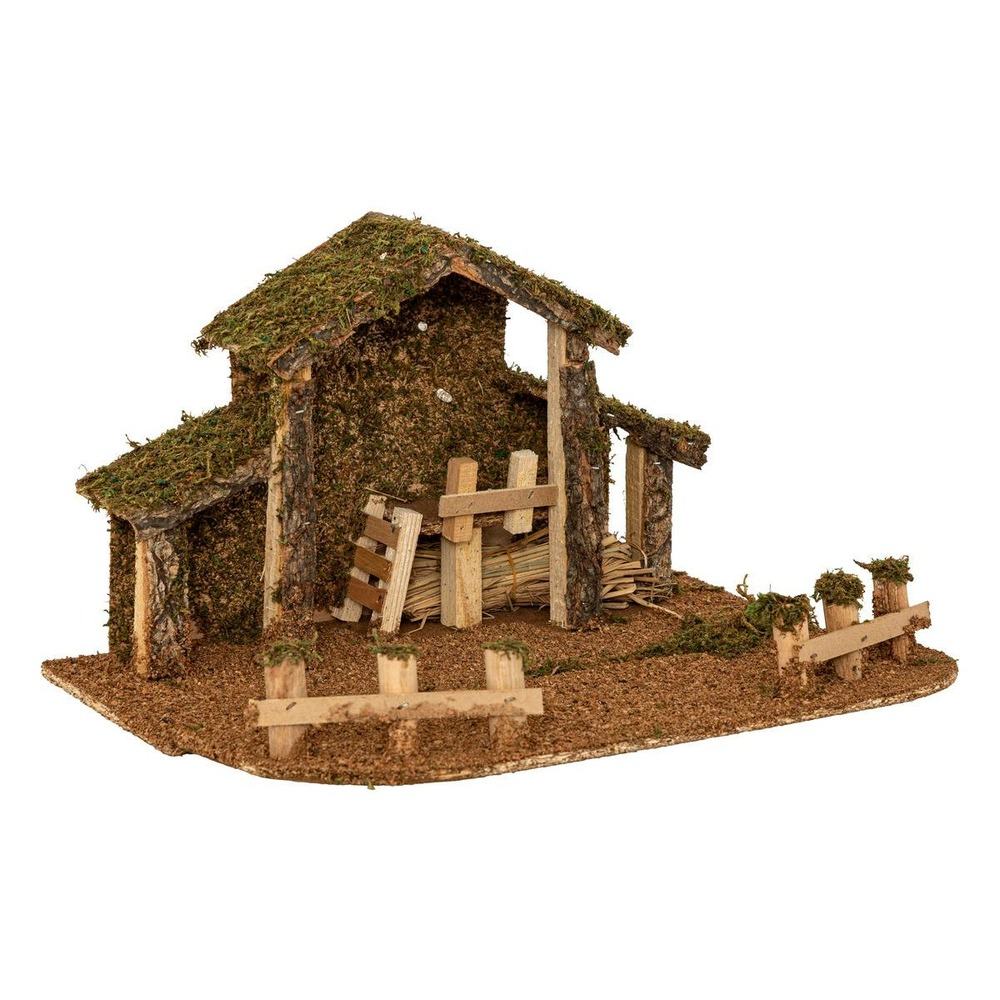 Crèche à garnir 5 led h.22,5cm