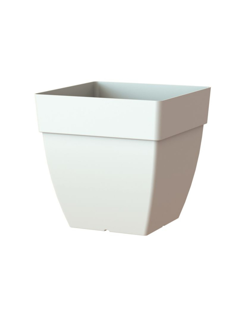 Pot de fleur capri carré 40cm blanc - artevasi ida