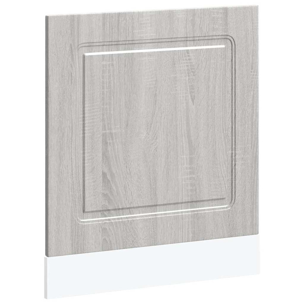 Panneau de lave-vaisselle kalmar sonoma gris 60x1,5x67 cm