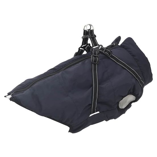 Manteau pour chiens avec harnais imperméable réfléchissant l52