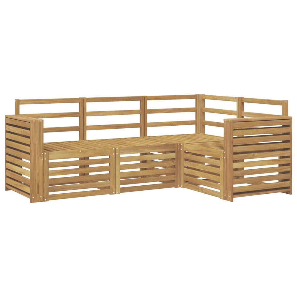 Ensembles de canapés 4 pcs blanc 191 x 132,5 x 73 cm