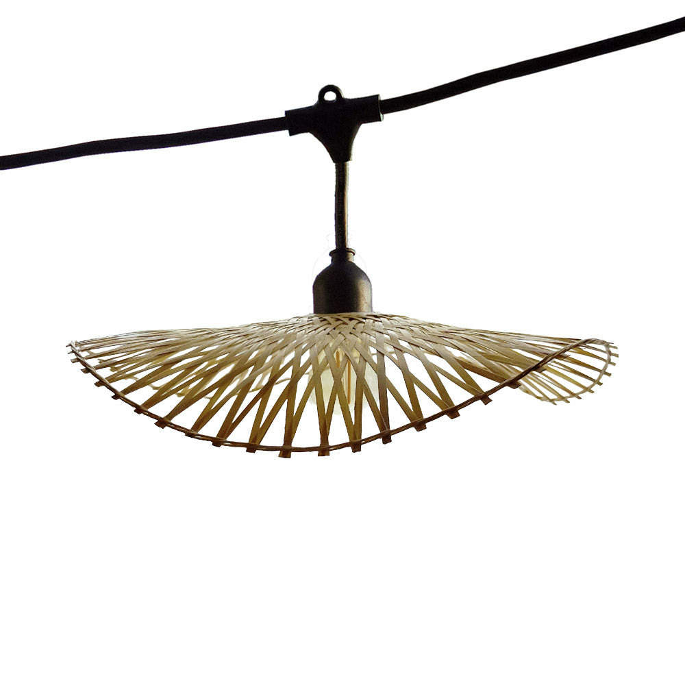 Guirlande lumineuse serenity beige bambou 6m