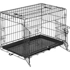 Cage de transport chien acier 76 x 47 x 51 cm