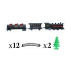 Train de Noël Classic Train 20 pièces Train de Noël Classic Train 20 pièces