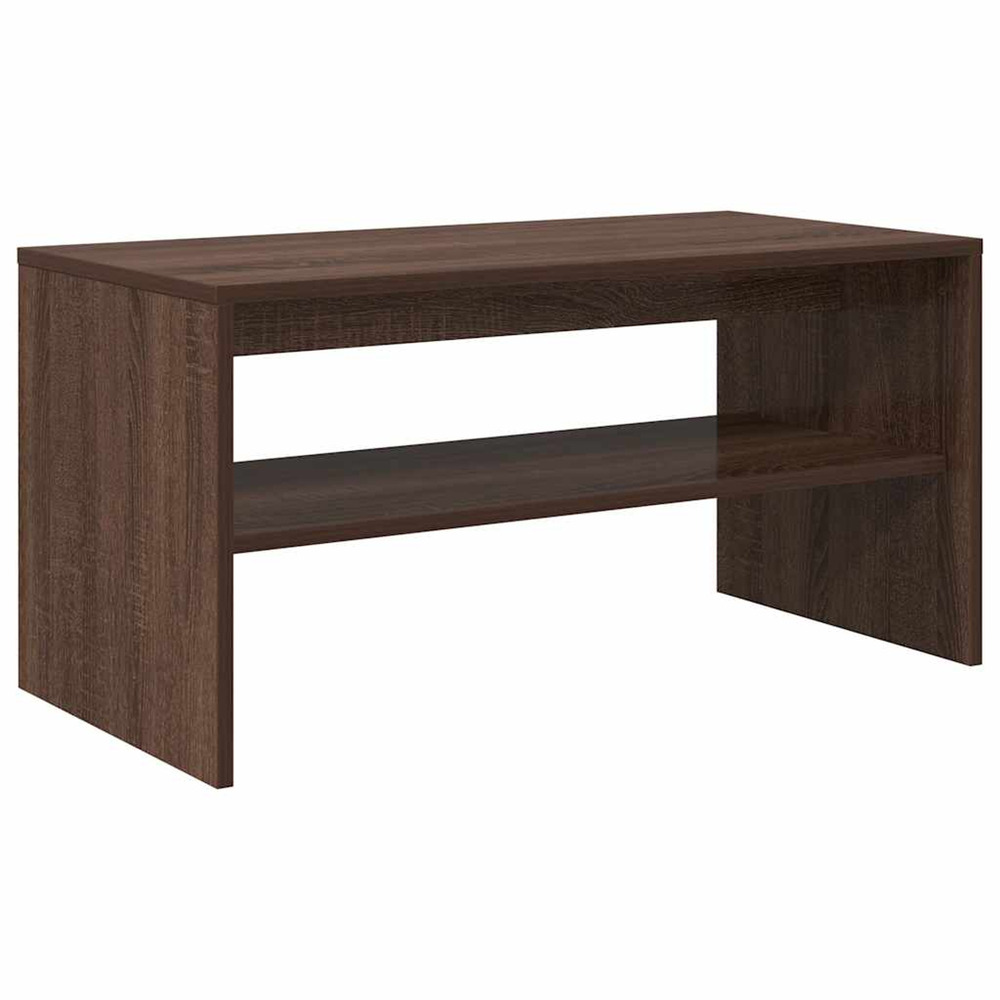 Meuble tv chêne marron 80x40x40 cm bois d'ingénierie