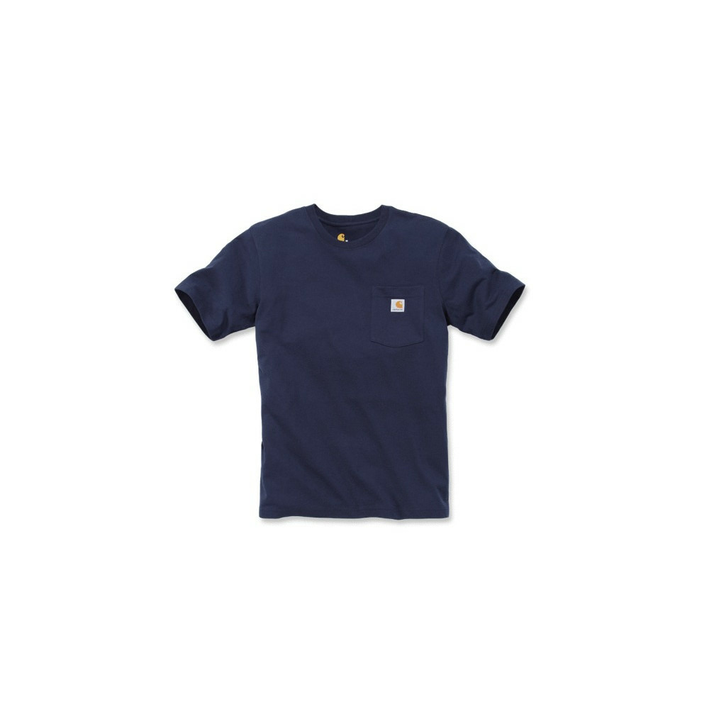 T shirt manches courtes workwear pocket ts navy carhartt s1103296412s