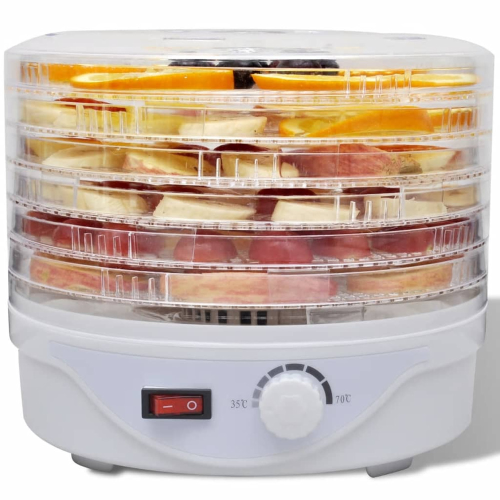 Déshydrateur Elite Cuisine EFD452 5 Plateaux BPA Free - Ventilateur Dessus