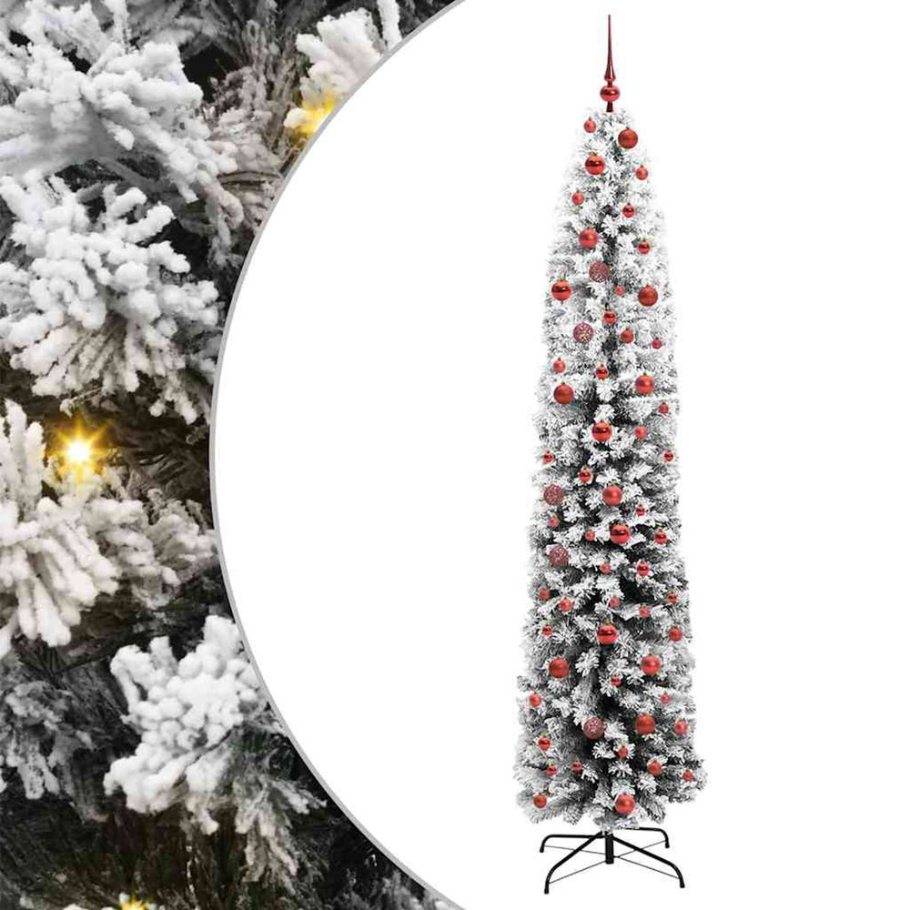 Sapin de noël artificiel vert 210 cm pvc et acier et plastique