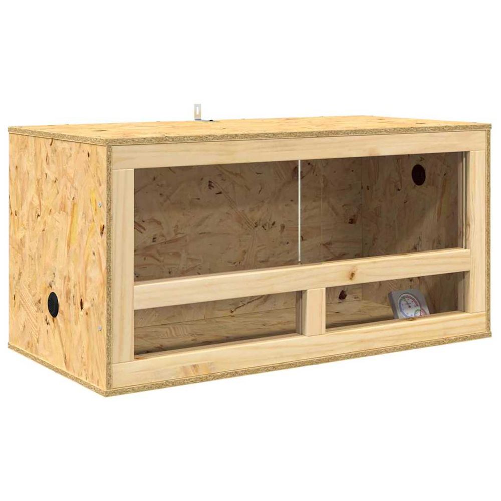 Terrarium marron 80 x 40 x 40 cm osb