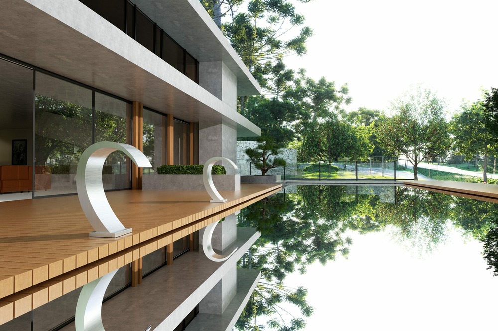 Cascade de piscine en acier inox 316 couleur inox elegance durable