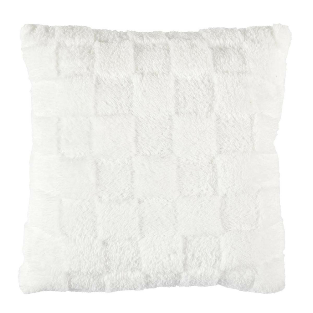 Coussin déco en flanelle 