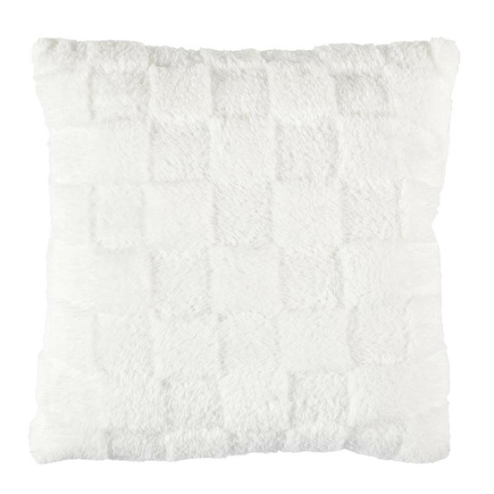 Coussin déco en flanelle