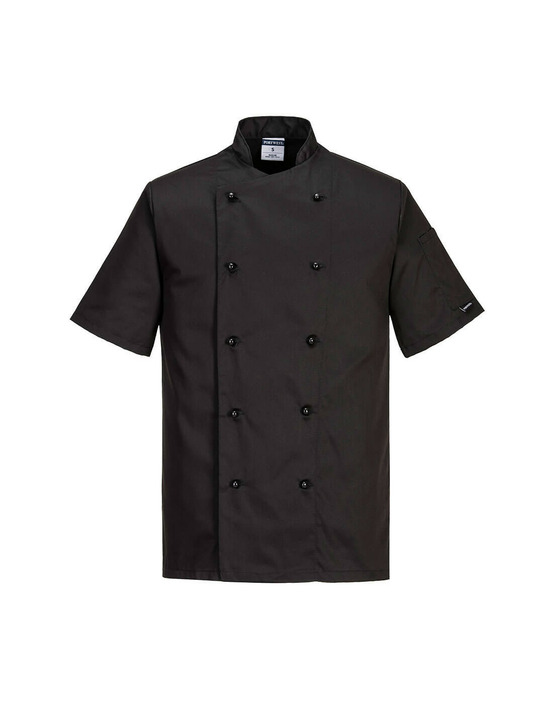Veste cuisine kent couleur : noir taille xxl - portwest