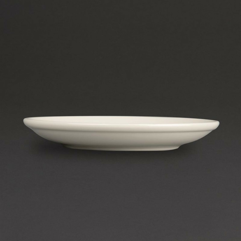 Soucoupe empilable ivory lot de 12 olympia