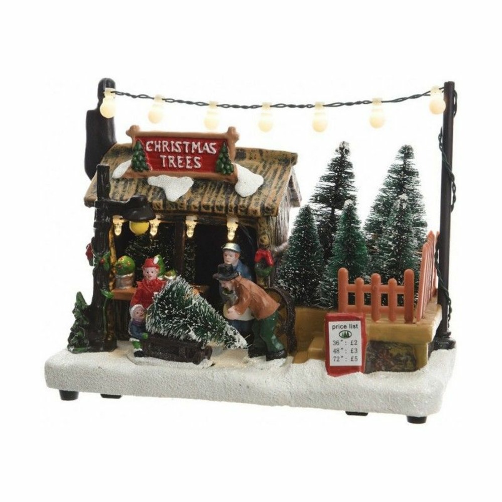 Décorations de noël lumineo multicouleur 18 x 10,5 x 14,2 cm (3 unités)