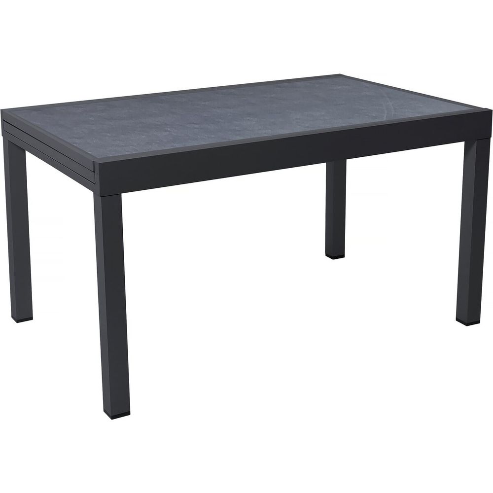 Table de jardin en aluminium extensible 