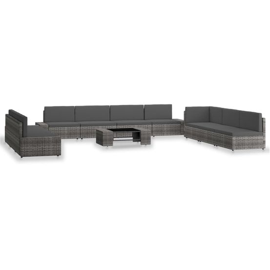 VIDAXL SALON DE JARDIN 10 28-(918633)