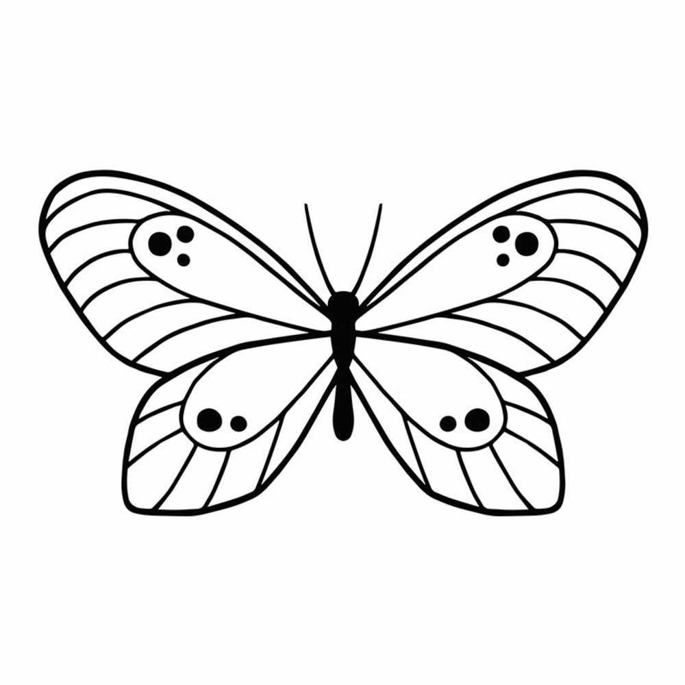 Matrice de découpe et d'embossage - papillon perles