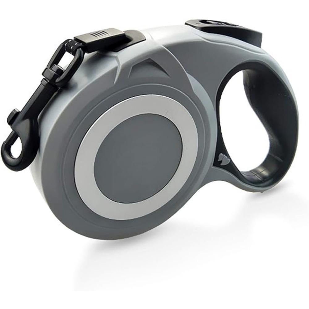 Laisse télescopique en nylon pour chiens moyens grands