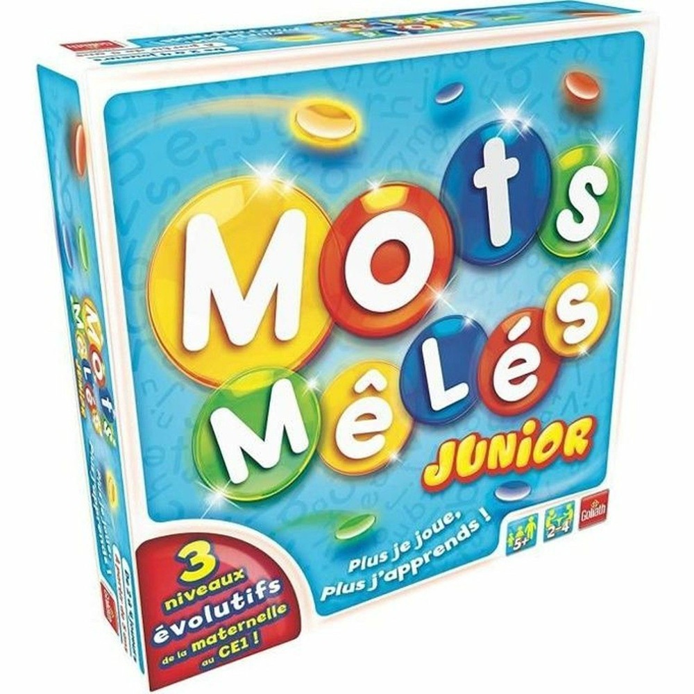 Jeu d'enfants mots melés junior