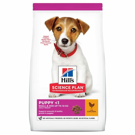 Science plan puppy small / mini poulet - hill's 3 kg