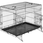 Cage de transport chien acier 89 x 58 x 65 cm