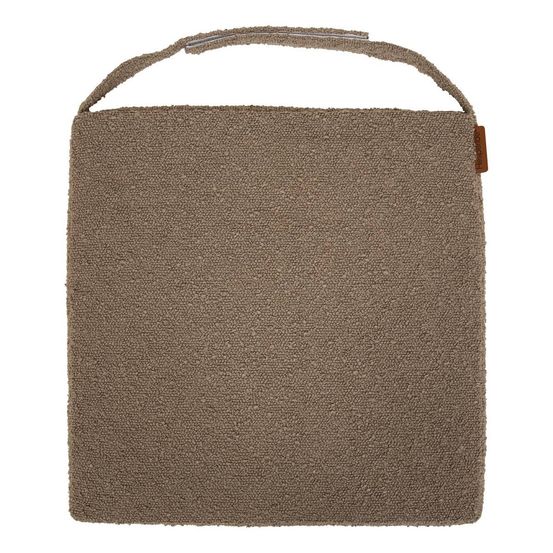 Galette de chaise solfia 40x40cm café