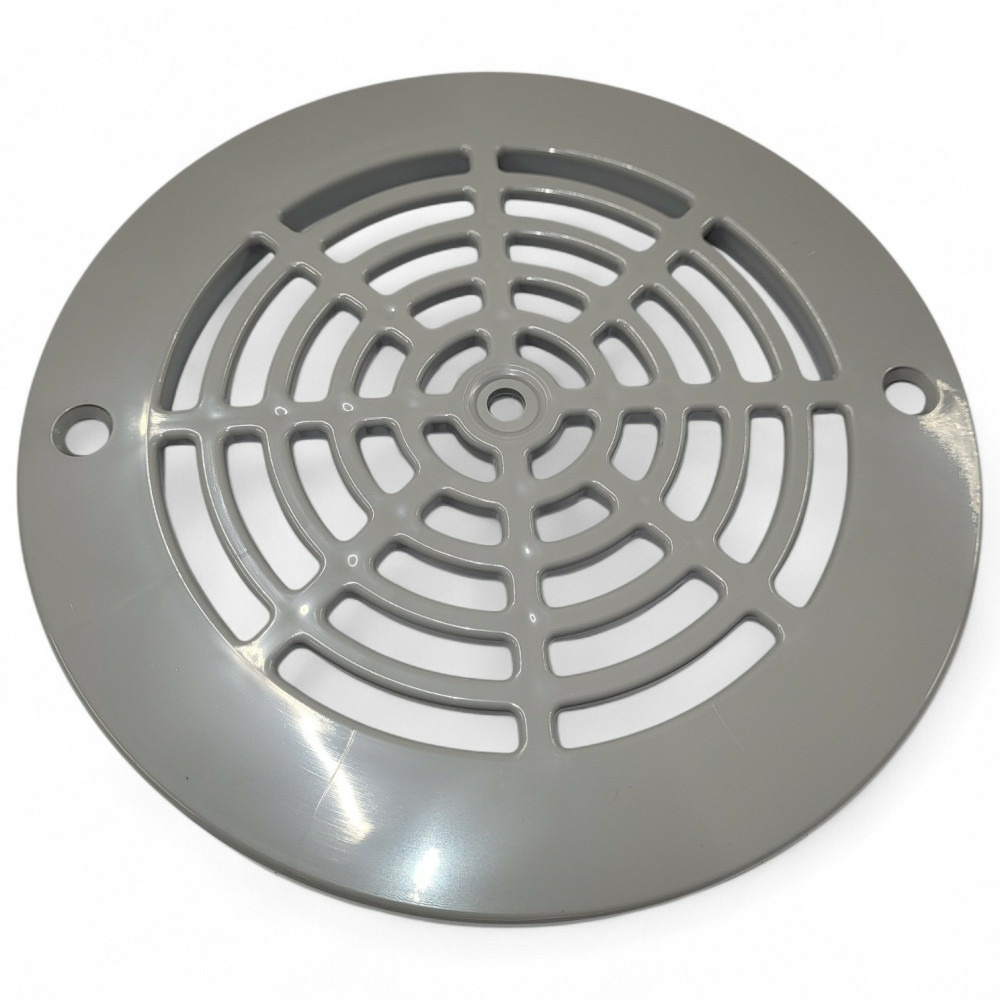 Grille de bonde de fond 196 mm pour cofies gris clair