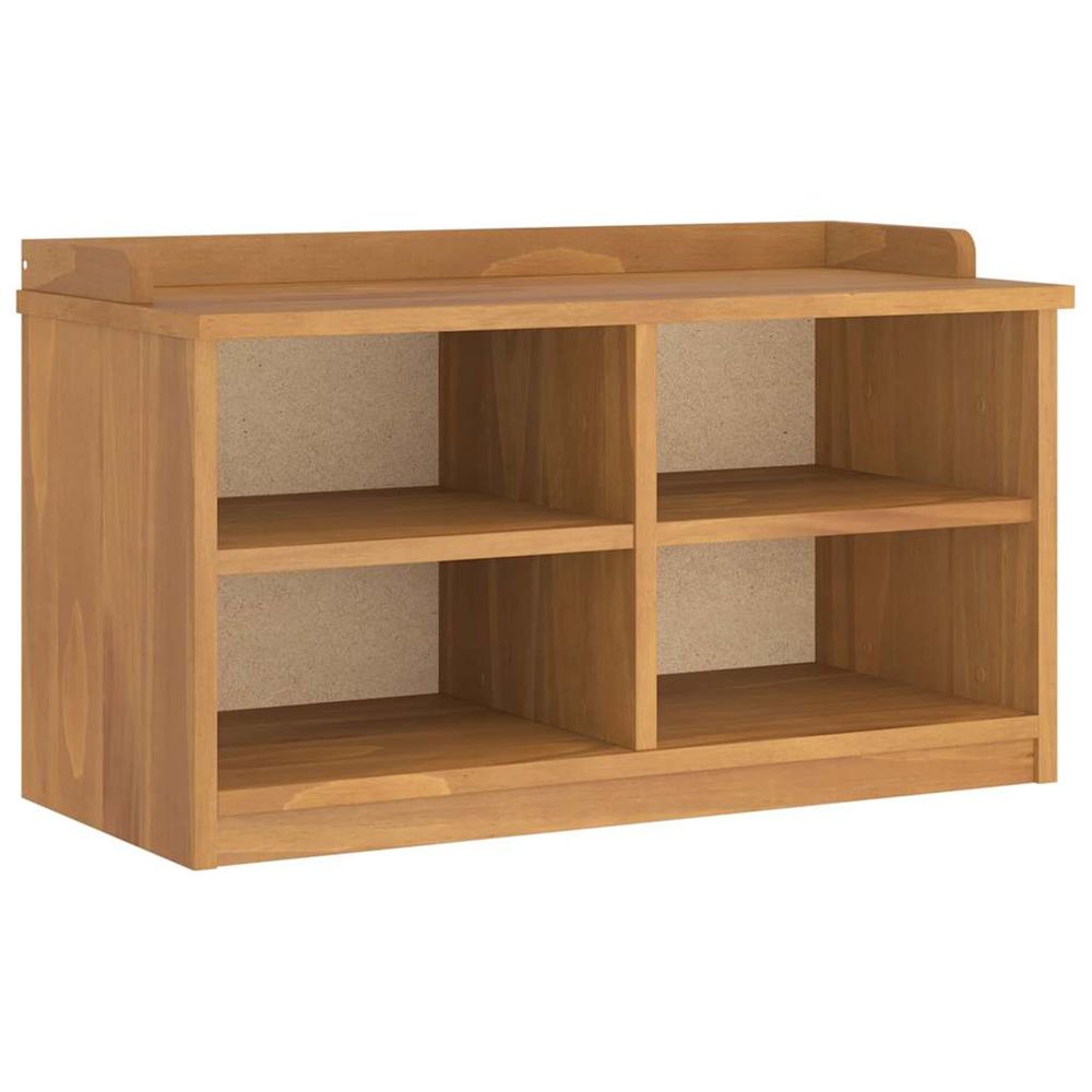 Banc de couloir sandnes 87x40x50 cm bois de pin massif