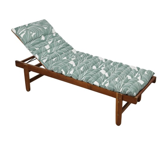 Coussin bain de soleil feuillage d'akita