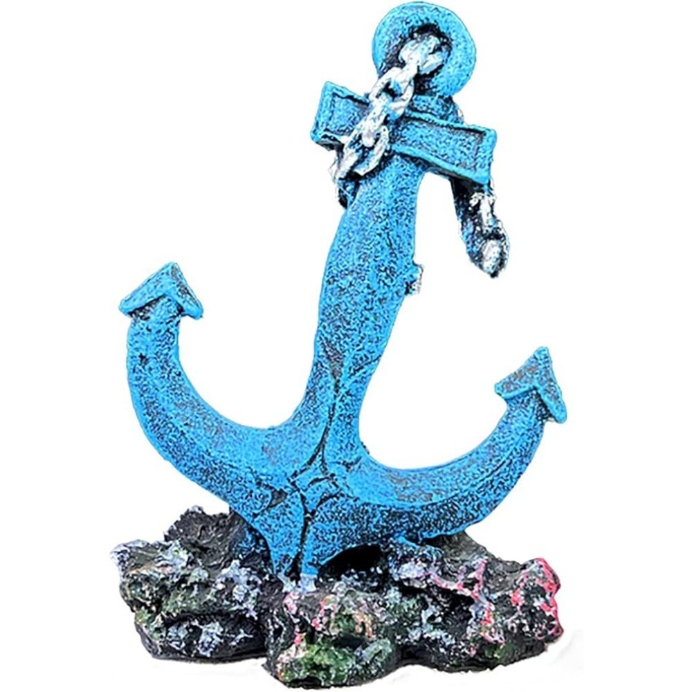 Ancre de bateau en corail pour aquarium