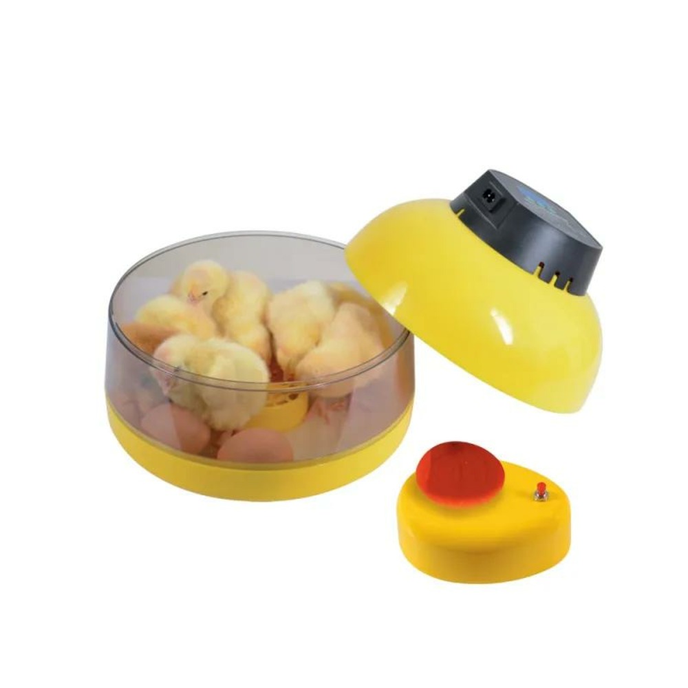 Kit couveuse à retournerment manuel 12 oeufs + mire oeuf