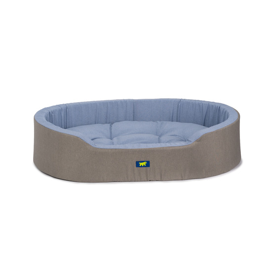 Ferplast panier chien dandy, coussin amovible et lavable, housse en coton avec rembourrage doux, lit chiens moyen, 95 x 60 x h 21