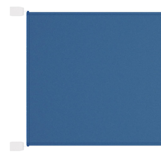Auvent vertical bleu 140x360 cm tissu oxford