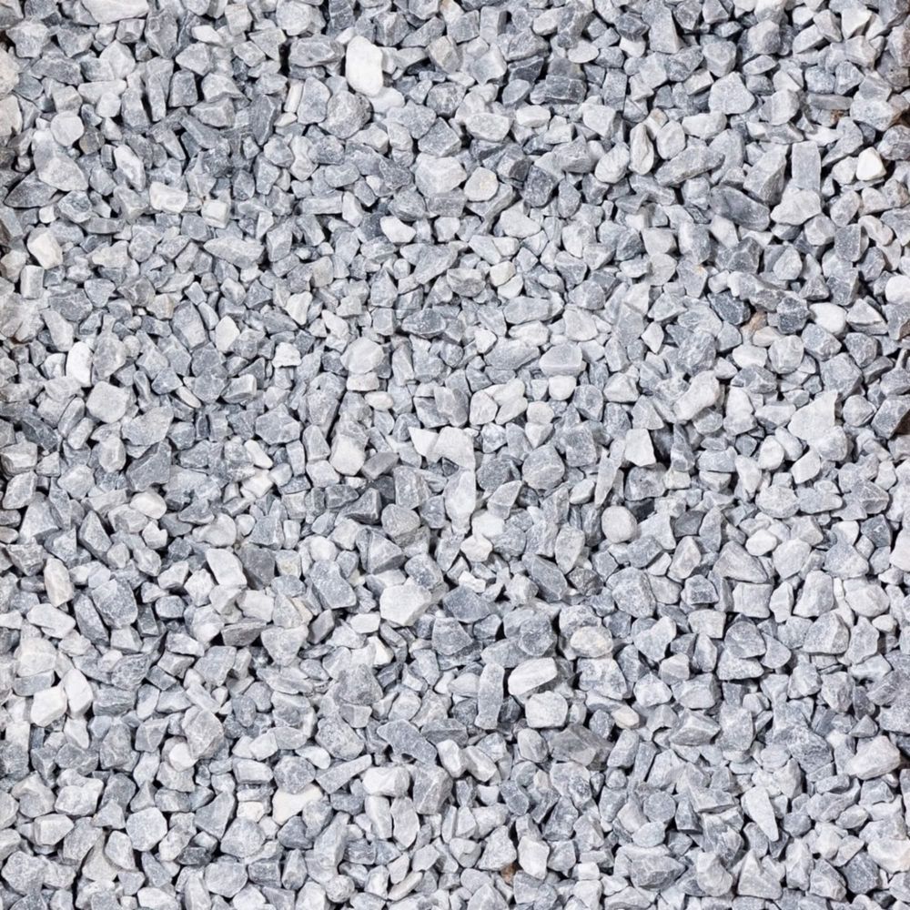 Gravier marbre bleu / gris 8-16 mm - lot de 3 big bag de 500 kg (30 m²) - ro'ma nature