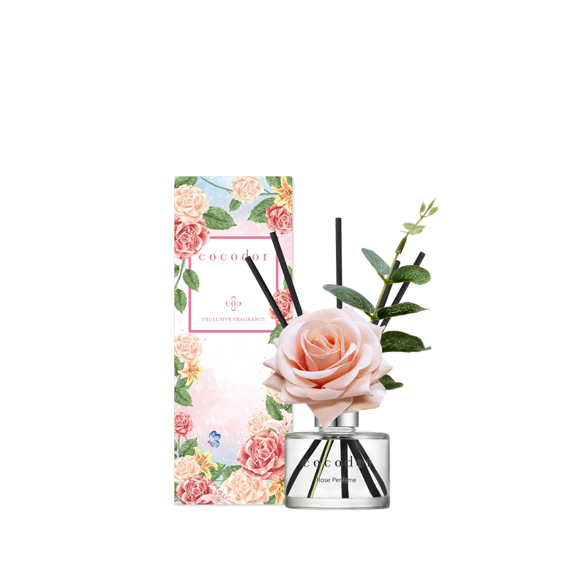 Cocodor diffuseur de rose - 120ml - rose parfum