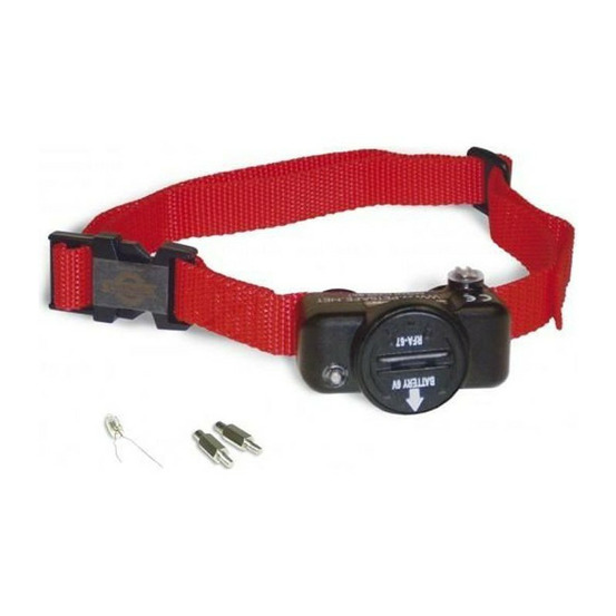 Collier anti aboiement pour chien deluxe ultralight petsafe
