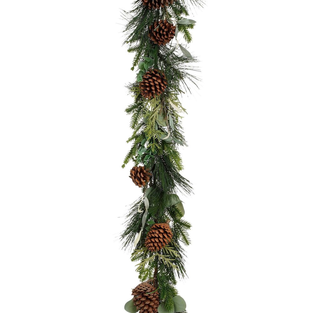 House of seasons bonita guirlande de noël artificielle - l178 cm